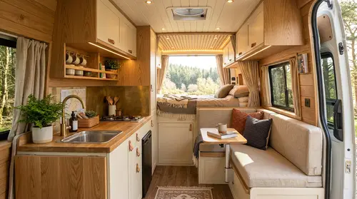 Stunning Custom Van Interior Design