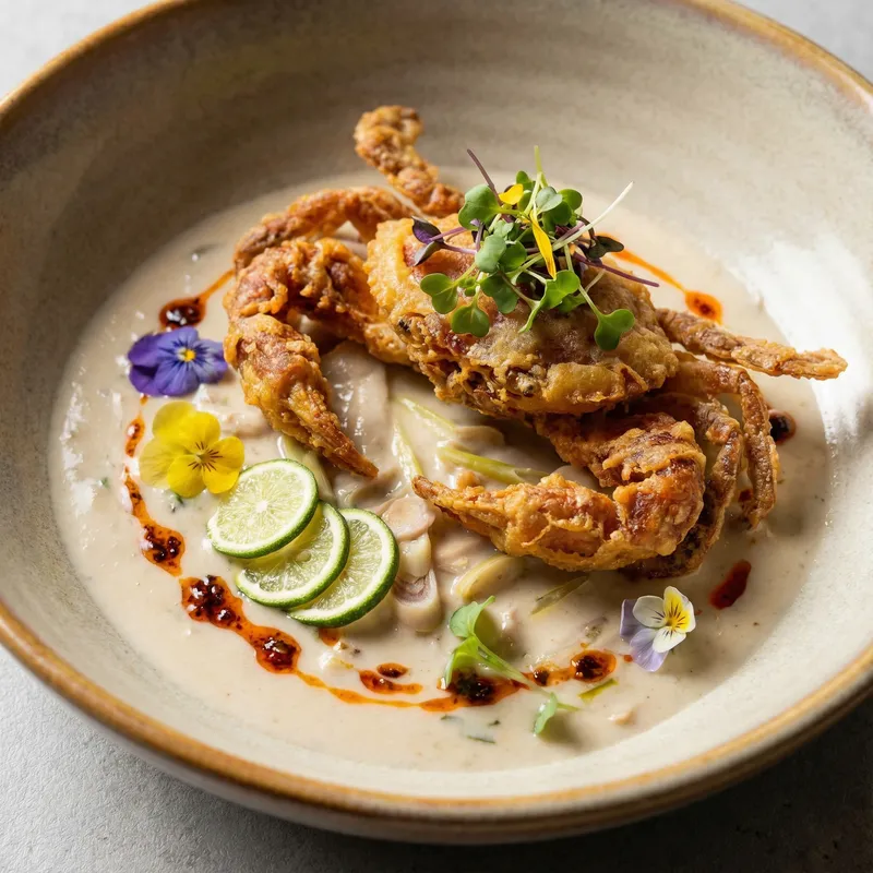 Michelin-Star Soft-Shell Crab Stew Recipe