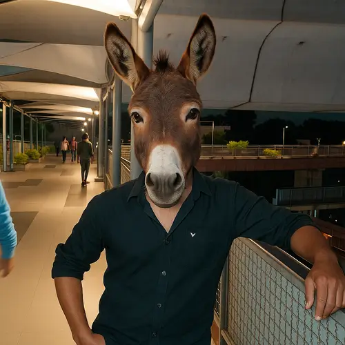 AI Monkey Donkey Face Builder - Control Situations