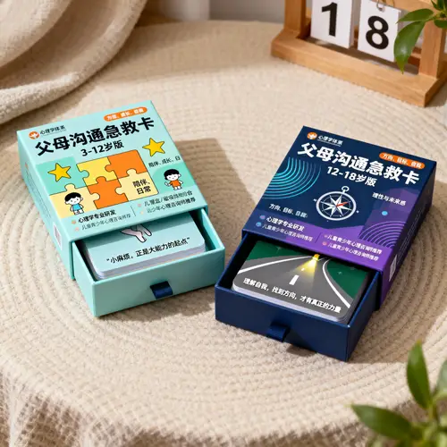 Parent-Child Communication Tool Packaging Design