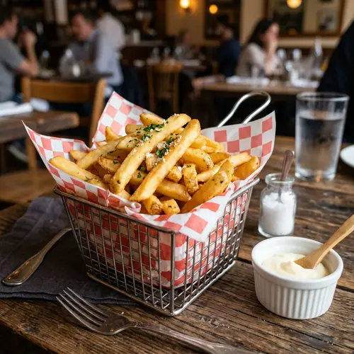 Delicious French Fries Portion