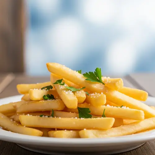 Delicious French Fries Portion