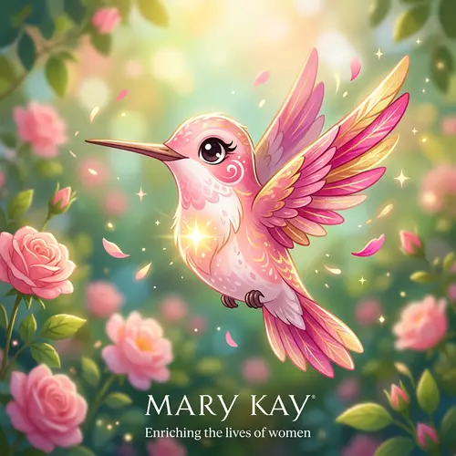 Stylish Hummingbird Design for Eye Care