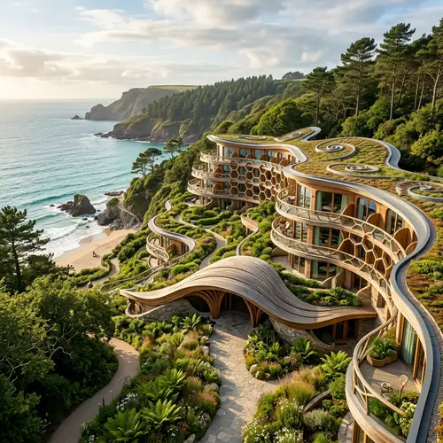 Organic Hotel Design | Architectural Biomimicry Inspiration