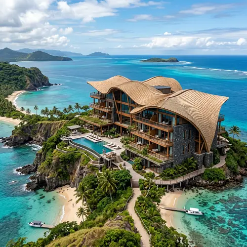 Modern Sustainable Hotel | Eco-Friendly Island Getaway