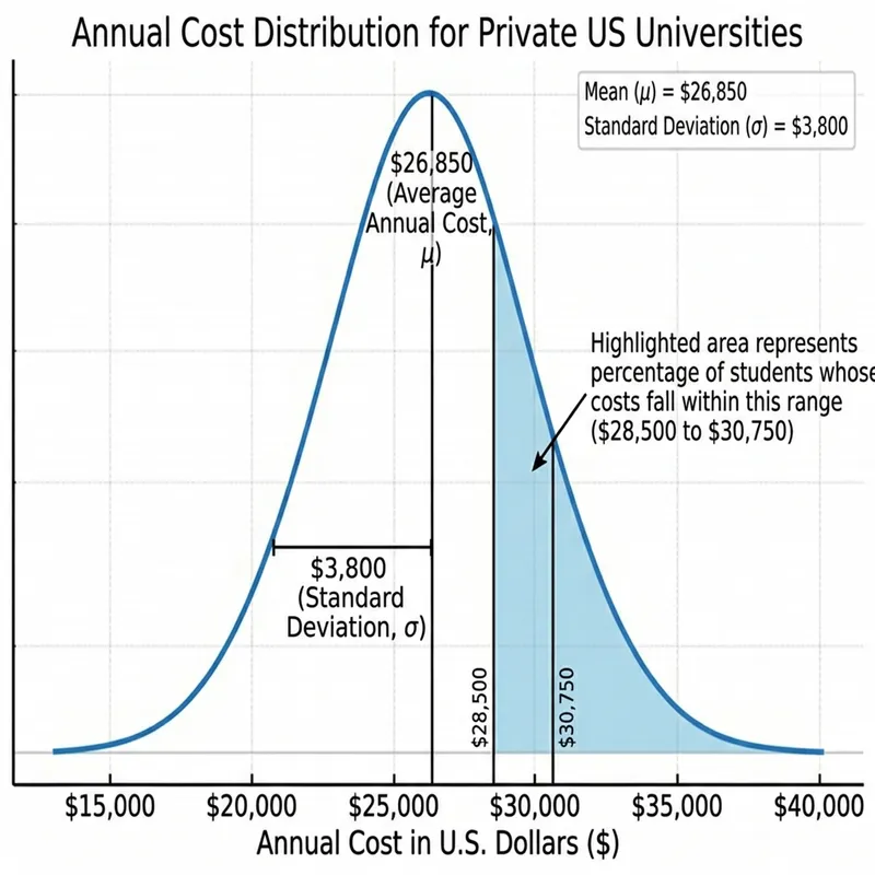 Cost Distribution for Private Universities in the US: Statistical Analysis Cost Distribution for Private Universities in the US: Statistical Analysis