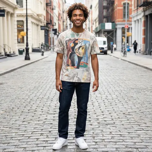 Strikingly Handsome Black Man with Captivating Hazel Eyes