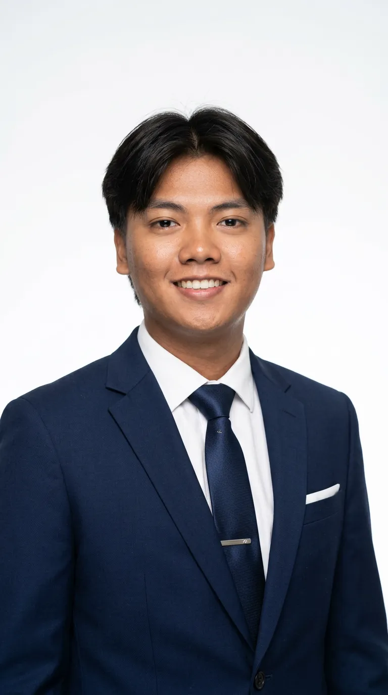 Sophisticated Navy Blue Suit Portrait for Professionals Sophisticated Navy Blue Suit Portrait for Professionals