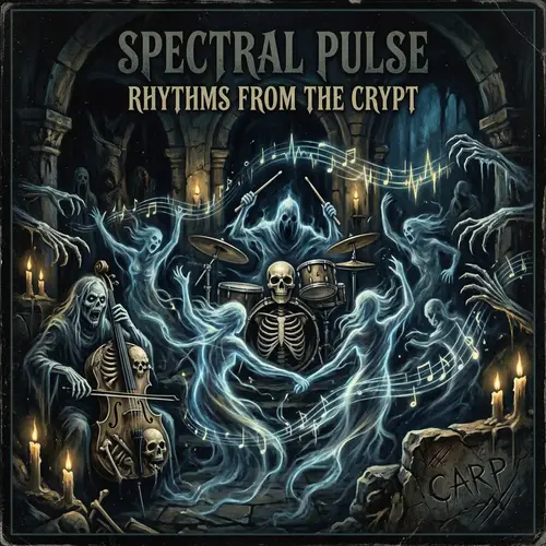 Horror Beat Cover Art - Dark and Grim Album Design