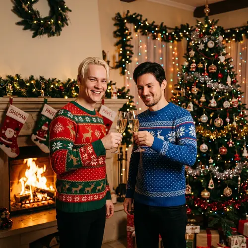 Russian Shaman & Tech Entrepreneur Celebrate Christmas