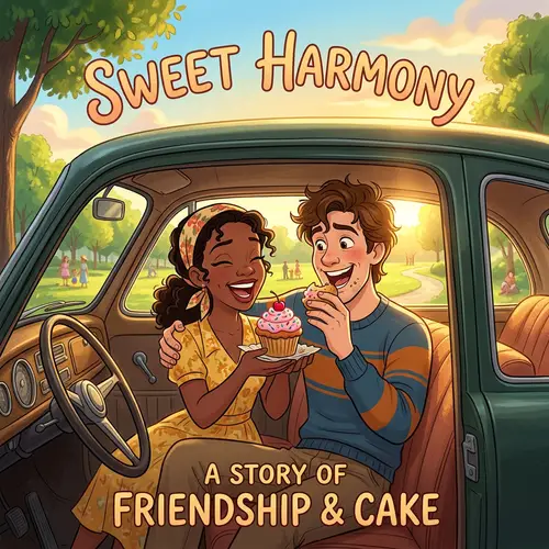 Best Friends Cupcake Adventure in the Car