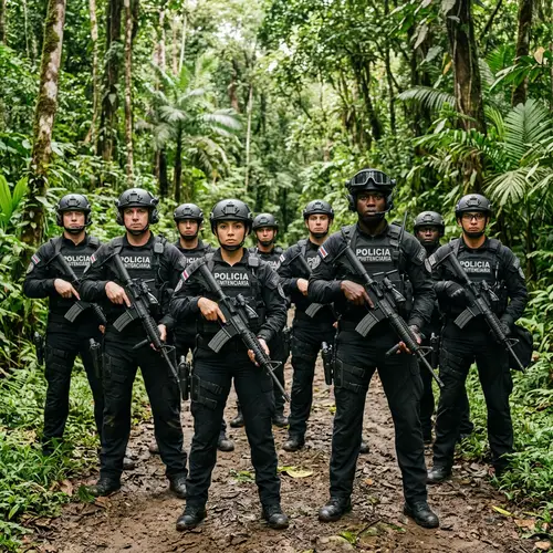Penitentiary Police Unit in Costa Rica | Tactical Team Ready for Action