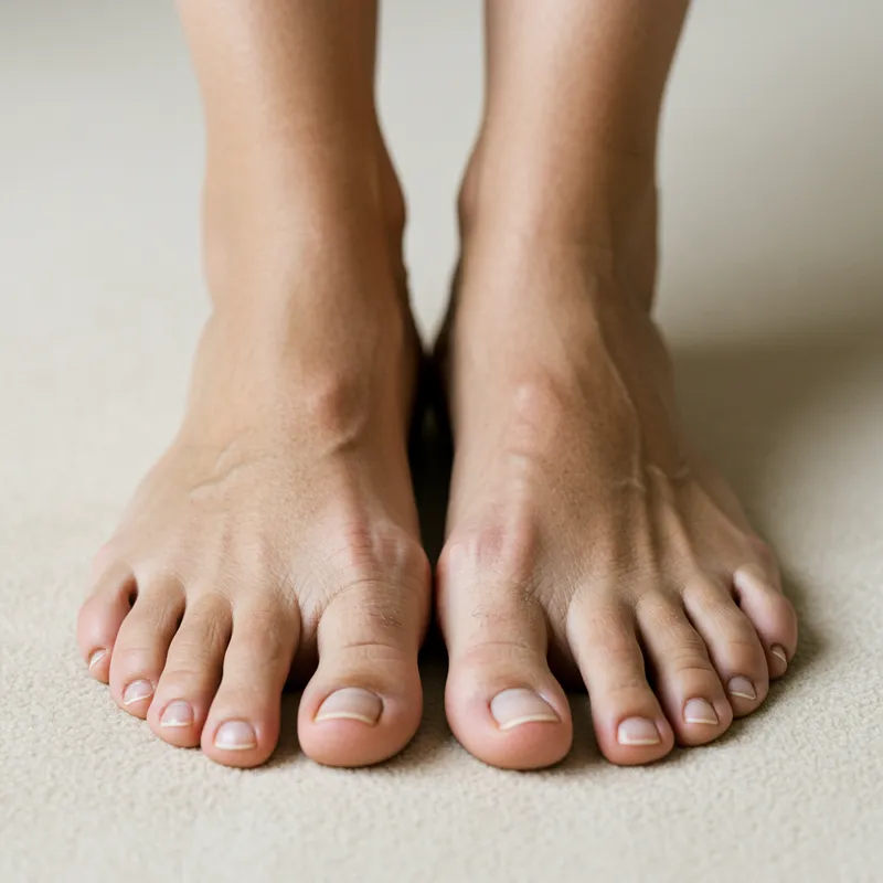 40 Year Old Woman's Feet