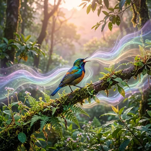 Healing Melodies: The Bird's Soothing Voice