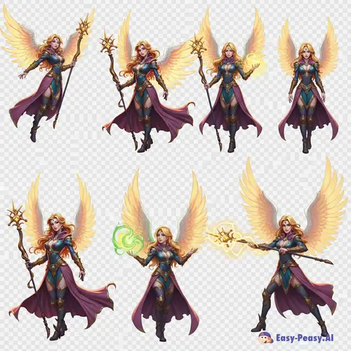 Dynamic Character Sprite Sheet for Games