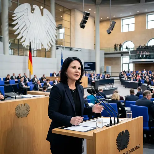 Annalena Baerbock Speaks in Parliament