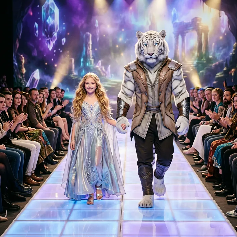 Fantasy Catwalk: Beauties and Mythical Beasts Fantasy Catwalk: Beauties and Mythical Beasts