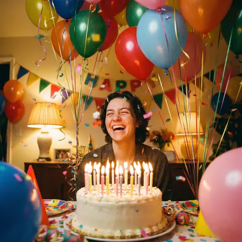 Joyful Birthday Celebration Portraits