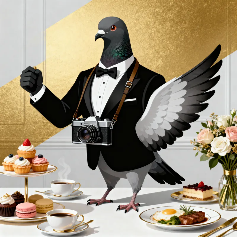 Elegant Modern Swan Mascot Design