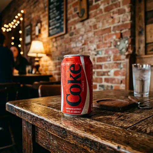Coca Cola: Classic Refreshment in a Vintage Setting