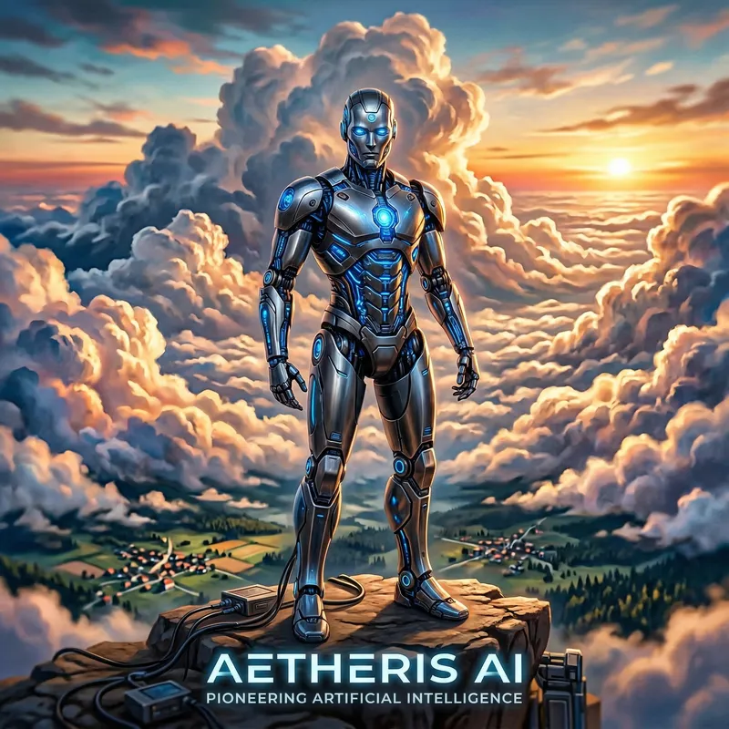 Hyper-Realistic Male Robot: Futuristic AI Design