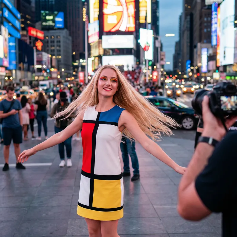 Vasilisa the Wise: Slavic Model in Stunning Pose