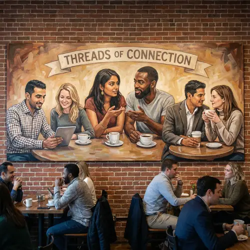 A Thought-Provoking Artwork Showcasing Diverse Relationships