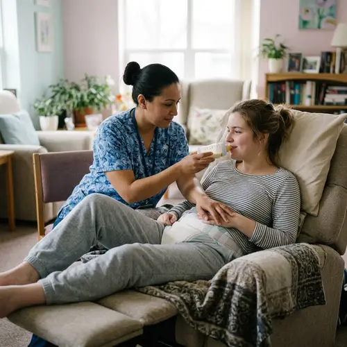 Unique Baby Diaper Care Scene