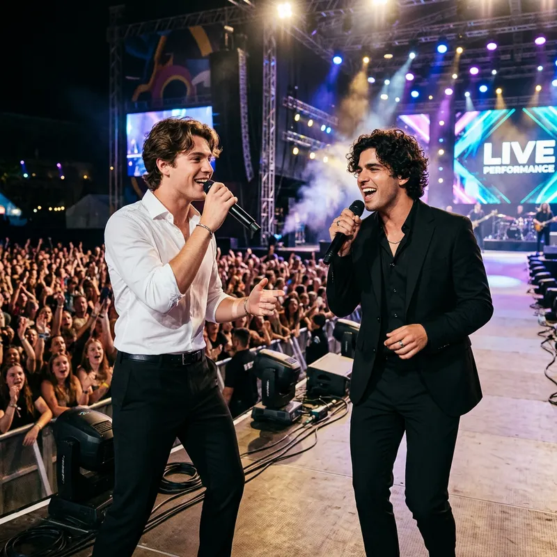 BTS Singers Performance: Brown Hair vs. Dark Curly Hair BTS Singers Performance: Brown Hair vs. Dark Curly Hair