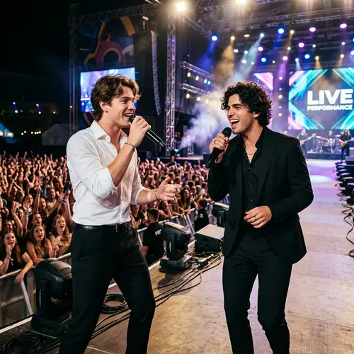 Singers Performance: Brown Hair vs. Dark Curly Hair | BTS Duo