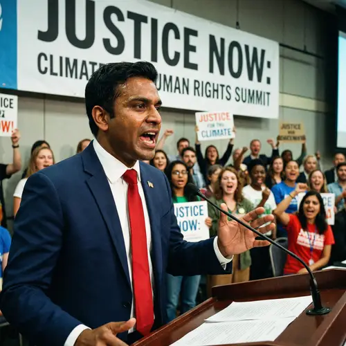 Passionate South Asian Activist Speaks at Conference