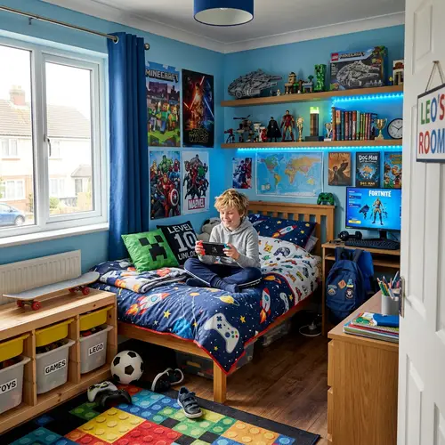 Stylish Bedroom Ideas for 10-Year-Old Kids