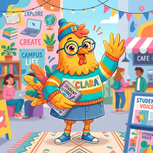 Meet Clara: Your Friendly Chicken Companion!