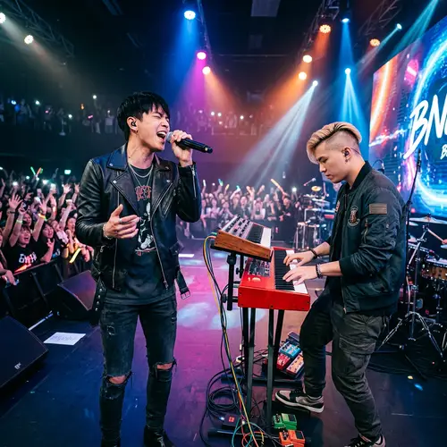 BTS Junkook and Suga: Dynamic Music Duo on Contemporary Stage