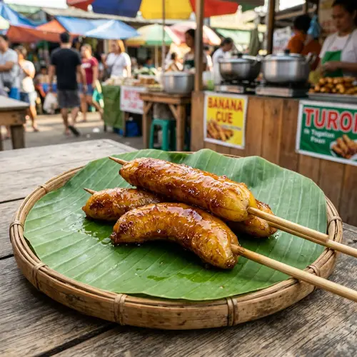 Delicious Banana Cue: Traditional Filipino Street Food