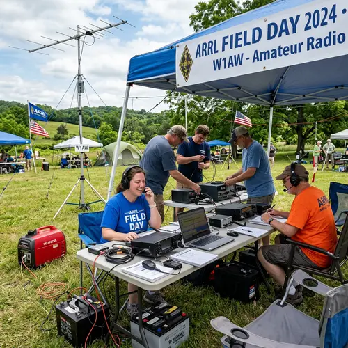 ARRL Field Day: Amateur Radio Operators Unite