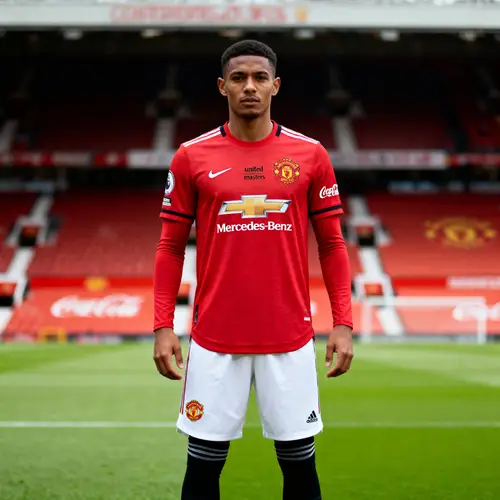 Nike Kit for Man Utd: Red & White Jersey