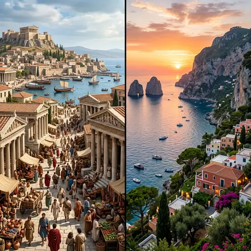 Smyrna and Capri: Vibrant Ancient City to Serene Italian Island
