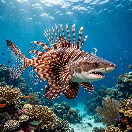 Lionfish Shark Hybrid: Nature's Unique Creation