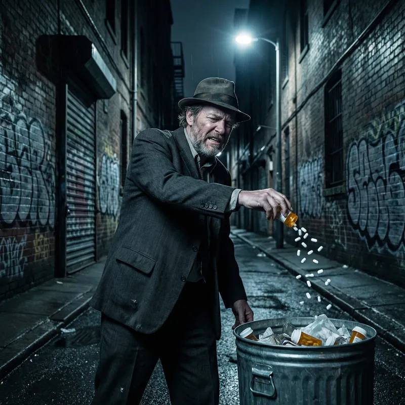 Rehabilitated Gangster Rejects Drugs: Symbolic Transformation