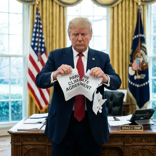 Trump Tears Up the Paris Agreement