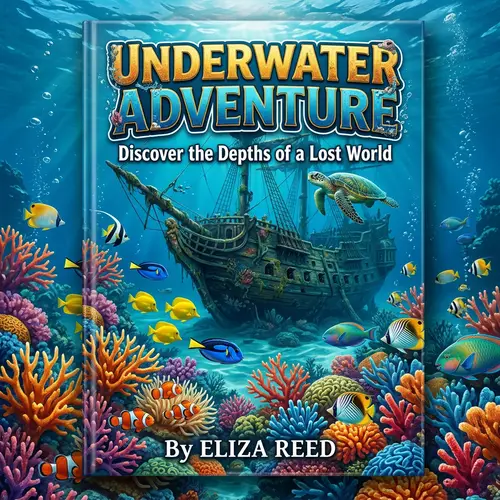 Underwater Adventure Book Cover Design