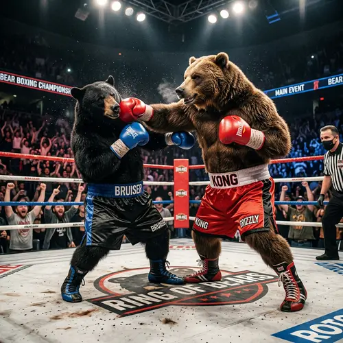 Boxing Bear: Fight in the Ring
