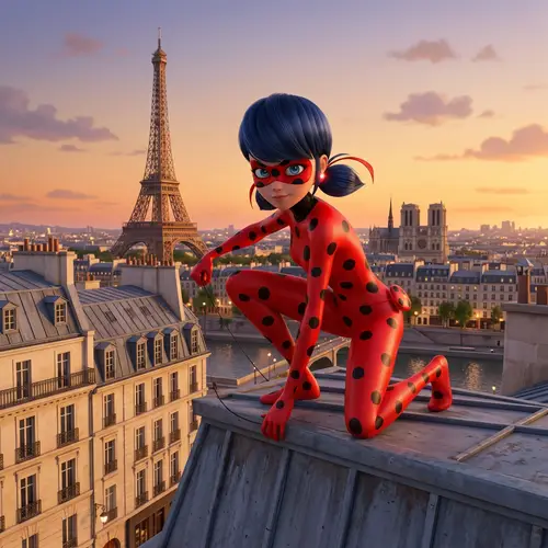 Generate Miraculous Ladybug Art & Designs