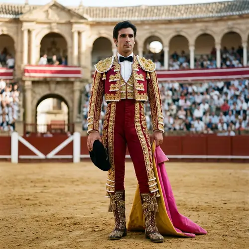 Stylish Chaquetilla Torero Jacket and Boot Ensemble with Luxe Details