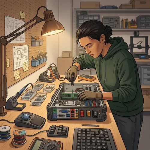 Specialized Computer Assembly for Physical Disabilities