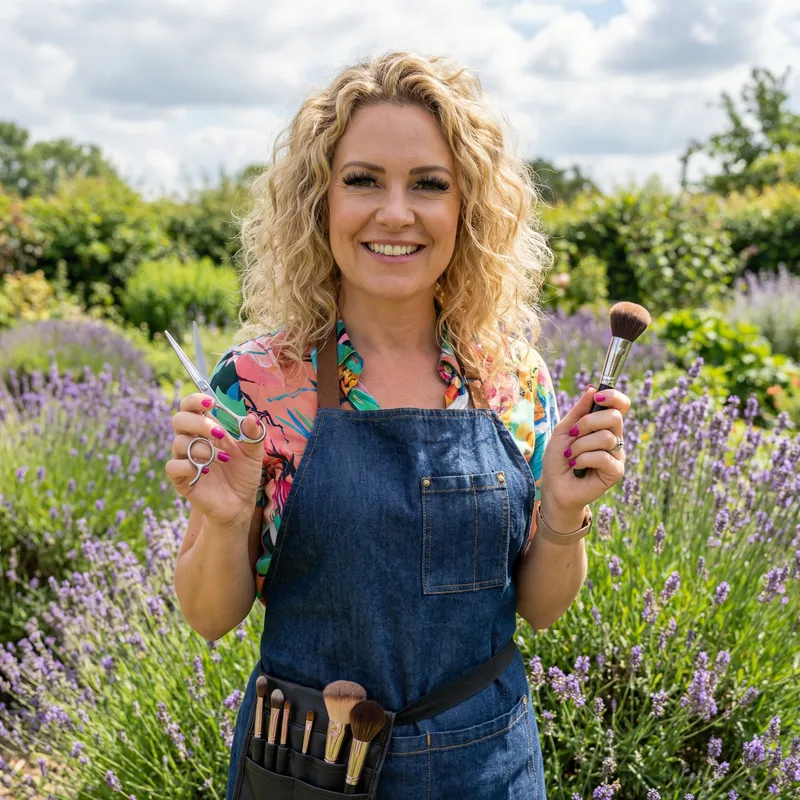 Beautiful Blonde Woman in Her 40s: Hair Stylist & Colorist