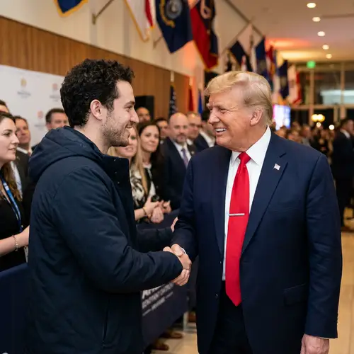 Shaking Hands with Donald Trump: A Memorable Moment