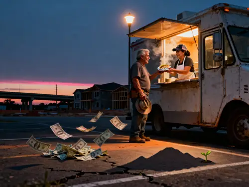 Morning Taco Truck Magic in Katy, Texas