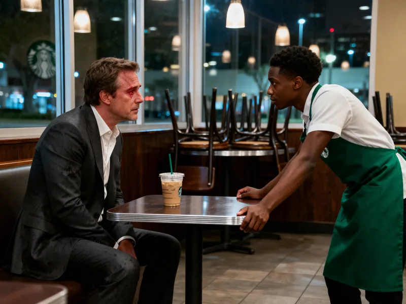 Emotional Moments at Houston Starbucks: A Story Unfolds